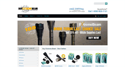 Desktop Screenshot of buyextremebeam.com